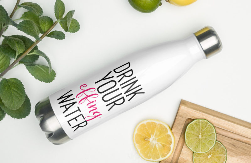 Drink your Effin water – Stainless Steel Water Bottle
